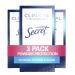 Secret Clinical Strength Invisible Solid Antiperspirant and Deodorant for Women, Protecting Powder, 1.6 oz (Pack of 3) Protecting Powder 1.6 oz (Pack of 3)