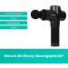 Niceey Massage Gun - 30 Speed Percussion Device for Muscle Relief | Massage Mat & 6 Heads for Shoulder & Back Relaxation - Black - Buy Online on GoSupps.com