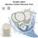 Reusable Bamboo Cotton Makeup Remover Pads Deep Cleansing Washable Rounds for Eyes Face Lips with Laundry Bag Storage Box (b) - Buy Online on GoSupps.com