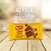 Bauducco Choco Biscuit Cookies Tub 40 pk - Crispy & Delicious Snacks, Dessert, Lunch Box - Individually Wrapped 2 Cookies per Pack - 25.3 oz (Pack of 40) - Buy Online on GoSupps.com