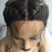 Shop Ombre Blonde Double Braided Wigs - Heat Resistant Synthetic Lace Front Wigs with Baby Hair & Dark Roots for Natural Style - Buy Online on GoSupps.com