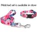 Suredoo Adjustable Soft Nylon Dog Collar for Small & Medium Dogs Pink Flower (S 25-40 cm) - Buy Online on GoSupps.com