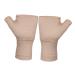 GLEAVI 3 Pairs Pressure Wrist Wrist Compression Gloves Infused Wrist Brace Hand Wrist Support Adjustable Wrist Protector Fingerless Gloves Thumb Sleeve Spandex 20%