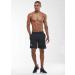 Men's 7 Workout Running Shorts 2 Pack - Quick Dry Lightweight Gym Shorts with Zip Pockets - Black/Dark Grey - Size Large - Buy Online on GoSupps.com