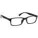 The Reading Glasses Company Black Readers Designer Style Mens Womens R92-1 +3.50 +3.50 Magnification Black