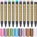 JR.WHITE Metallic Paint Markers Pens - 10 Vibrant Colors for Rock Painting, Scrapbooking, and DIY Crafts - Buy Online on GoSupps.com