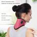 Neck Brace Self Heating Neck Brace Adjustable Temperature for Home for Men () Pink - Buy Online on GoSupps.com