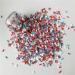 2oz Pack 3D American Flag Red Sugar Granules Polymer Clay DIY Decoration - Nail Art, Slime Kit, Cake Dessert - RT-USFlag - Buy Online on GoSupps.com