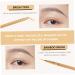 FOMIYES 2 Pcs Eyeliner Pencil Bamboo Brush Eyeliner Brush Makeup Brush Double Head mediumx2pcs As Shownx2pcs - Buy Online on GoSupps.com