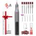 Saviland Nail Drill Kit: Electric Nail Drill Machine Pen 20 000RPM Portable Cordless Nail File for Acrylic Powder Dip Powder Gel Nail Polish Nail Care Manicure Pedicure Remover Tools Women Gift Sets 01-20 000 Rpm Nail Drill Pen