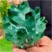 Natural Crystal Rough Crystal Cluster Natural Green Phantom Crystal Cluster Ornament (Size : 500-600g) - Buy Online on GoSupps.com