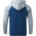 Men's Patchwork Hoodies: Solid Color Block Pullover with Pockets - Buy Online on GoSupps.com