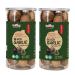 ONETANG Black Garlic 250g, Whole Black Garlic Fermented for 90 days, 0 additives, high in antioxidants 8.81 oz(pack of 2) Whole Black Garlic 8.81 Ounce (Pack of 2)