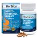 Herbion Naturals Gastro-intestinal Support Herbal Blend for Upset Stomach Relief Gastrointestinal Health and Function Occasional Acid Indigestion Healthy Intestinal Flora 60 Vegicaps