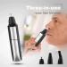 TEMKIN 3 in 1 USB Electric Nose Hair Trimmer & Eyebrow Clipper for Men | Painless Beard Shaver & Grooming Set | International Shipping Available - Buy Online on GoSupps.com