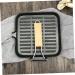 LIFKOME Frying Pan Mini Stove Camping Griddle Square Griddle Pan Stainless Steel Roasting Pan Folding Cooking Pot Square Egg Pan Camping Cookware Egg Cookers Wok Outdoor - Buy Online on GoSupps.com
