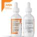 All Natural Advice Vitamin C Serum 120mL | 20% Vitamin C Face Serum Solution with Organic Botanicals Hyaluronic Acid & Vitamin E | UV-Shielding Glass Spray & Dropper | Includes 2 60mL Bottles 120 ml (Pack of 1) - Buy Online on GoSupps.com