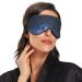 Haskirky Light Blocking Eye Mask | Adjustable for Men and Women | Ideal for Business Trips, Yoga, and Deep Sleep | Breathable & Comfortable | Butterfly Blue - Buy Online on GoSupps.com