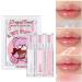 3Packs Lip Oil and Lip Gloss Set Lip Oil Hydrating Non-sticky Lip Glow Oil Tinted Clear Lip Plumper Moisturizing Lipgloss Set Gift For Women and Teenage Girl (05)