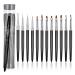 Nail art brush set flat 12 pieces