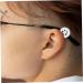 Osaladi 20 Pairs Anti-Slip Glasses Bracket Sleeves - White Earshots Cozy Gel Holders for Glasses & Earrings Replacement 1.5x1.5cm - Buy Online on GoSupps.com