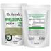 Dr. HERBALIST Wheatgrass Powder 200g | Rich in Chlorophyll Antioxidants and Nutrients | Organic Triticum aestivum Powder for Detox Energy and Wellness I Non GMO - Buy Online on GoSupps.com