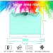 AWOKE Silicone Art Mat 17.7X15.7 with Water Cup for Kids | 12 Color Dividers & 2 Large Paint Dividers | Artist Mat in Lake Blue - Buy Online on GoSupps.com