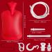 2L Coffee Enema Bag Kit - Silicone Hose Reusable Tips & Flow Control Valve - Red Home Enema System - Buy Online on GoSupps.com
