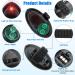 TSV 4 PCS Fishing Bite Alarm Indicator  Electronic Fishing Alarms Bite with 2 Alarm Modes  Sensitive Sound Bite Alert Bell with LED Lights  Fishing Bells for Rods Daytime Night Outdoor - Buy Online on GoSupps.com