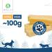 Natural Cheese Chewing Bones for Dogs - Tasty & Durable Treats (L Size 3-Pack) for Long Lasting Chewing Fun - Buy Online on GoSupps.com
