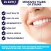 DrDent Premium Teeth Whitening Strips - 20 Sessions Non-Sensitive Formula | Peroxide-Free and Safe for Enamel | Includes Mouth Opener - Buy Online on GoSupps.com