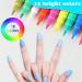 misszone 12 Colors 3D Nail Art Painted Pens Set Quick Dry Nail Art Painting Pen Kit Waterproof Nail Point Graffiti Pen Drawing Painting Liner Brush for DIY Nail Art Beauty Manicure Tools(12 Colors) - Buy Online on GoSupps.com