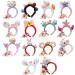 amangul Sweet Hair Accessories Women Washing Face Hairband Cartoon Flower Shape Headbands Multi Color Hair Hoop(Yellow Flower Bow) - Buy Online on GoSupps.com