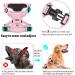 Buy Heele Adjustable Reflective Dog Harness - Breathable Padded Handle for Large Dogs | Light Pink Size L (43-86cm) | International Shipping Available - Buy Online on GoSupps.com