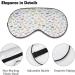 Premium Heart Design Light Blocking Sleep Mask - Adjustable Eye Cover for Ultimate Comfort - Buy Online on GoSupps.com
