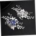 Ipetboom Hair Pin Hair Barrettes Tiara Goody Hair Clips for Women Rhinestone Hair Accessories Bride Headpieces for Wedding Elegant Photo Props Flower Design Hair Comb Headgear - Buy Online on GoSupps.com