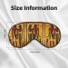 Ancient Egypt Tribe Series Print Double-Sided Eye Mask Soft and Light Blocking for Enhancing Sleep Quality - Buy Online on GoSupps.com