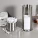 Oumefar Stainless Steel Makeup Storage Organizer Box - Cotton Pads & Swabs Holder for Desktop Dresser Bathroom - Buy Online on GoSupps.com