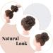 Synthetic Hair Bun Extension 45g - Dark Brown to Light Auburn Scrunchie - Buy Online on GoSupps.com