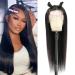 24 Inch 13x6 HD Lace Front Wig Human Hair | Pre Plucked 180 Density Straight Wig for Women | Natural Black with Baby Hair | Glueless - Buy Online on GoSupps.com
