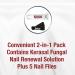 Kerasal Nail Renewal and File Combo Pack - 5 Heavy Duty Nail Files, 0.33 fl oz - Restores Discolored/Damaged Nails - Buy Online on GoSupps.com