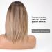 Shop Emmor Ashblonde Wigs with Curtain Bangs | Shoulder-Length Heat-Resistant Synthetic Wigs for Natural Everyday Use - Buy Online on GoSupps.com