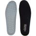 Knixmax Men's Sport Shoe Insoles - Thin Cushioning Orthotic Inserts for Comfort | Breathable Running Innersoles | Black EU 44 - Buy Online on GoSupps.com