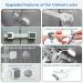 Aosite Cabinet Locks 4 Pack - Child Safety Drawer Latches | Baby Proof Straps for Furniture, Kitchen, Toilet | Adjustable & No Drilling Needed - Buy Online on GoSupps.com