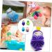 NOLITOY 4pcs Cartoon Bath Scrubber Balls for Kids | Skin-Safe Body Cleaning Tools | Perfect for Fun Bath Time | International Shipping Available - Buy Online on GoSupps.com
