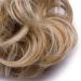 Updo Hairpiece Scrunchy Scrunchie Bun 35g Ribbon Ponytail Extensions Wavy Curly Messy Donut Chignons Honey Blond-Bleach Blond - Buy Online on GoSupps.com