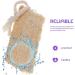 PATKAW Natural Loofah Bath Sponge Organic Luffa Bath Shower Sponge Exfoliating Back Body Scrubber for Shower - Buy Online on GoSupps.com