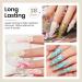 MIZHSE 100g Solid Builder Gel - Clear Hard Gel for Nail Art | UV LED Sculpting Gel Kit with Silicone Pen | Perfect for Salon & Home DIY - Buy Online on GoSupps.com