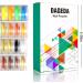 Prreal 24 Color Pigment Nail Powder Colorful Iridescent Glitter Ultrafine Luminous Pearlescent High-Gloss Halo Powder Nails Pigments Dust 3D DIY Nail Art Decoration(Color C ) - Buy Online on GoSupps.com