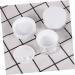 4 Pieces Makeup Lotion in Round Tins Shampoo Container Makeup Cream Tin Face Cream Holder Container for Cosmetic Creams Forming Teaching Model Storage Box White - Buy Online on GoSupps.com